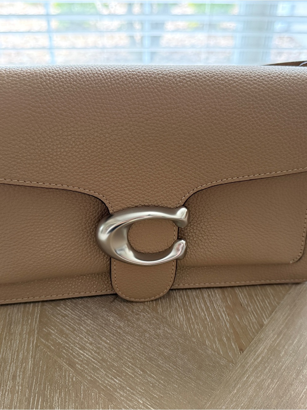 Coach 26 Tabby in Light Taupe
